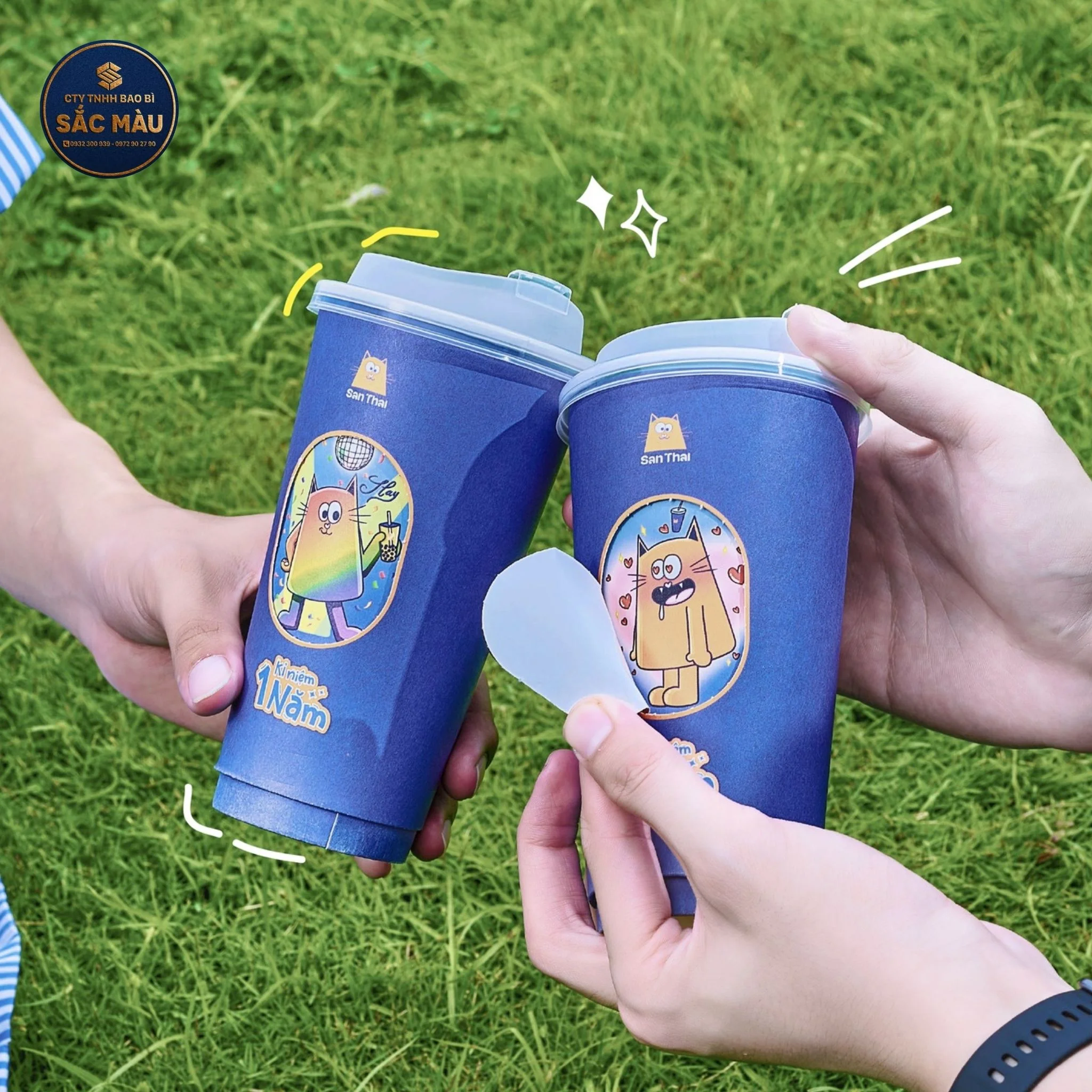 menu trà sữa santhai