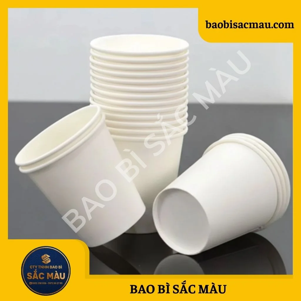 ly giấy 100ml / cốc giấy 100ml