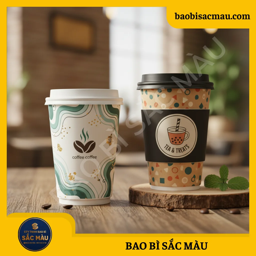 Ly giấy cafe / Cốc giấy cafe 