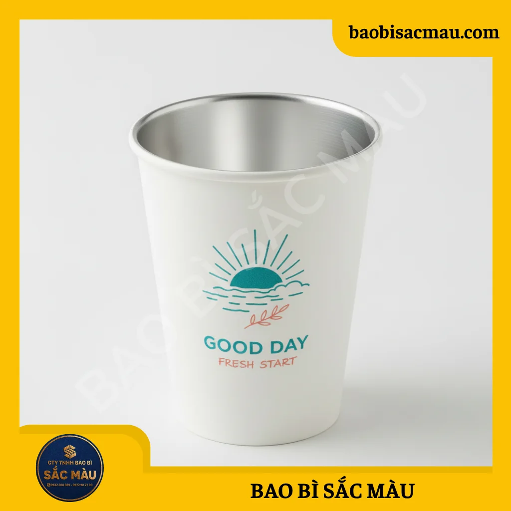 Ly giấy tráng nhôm 