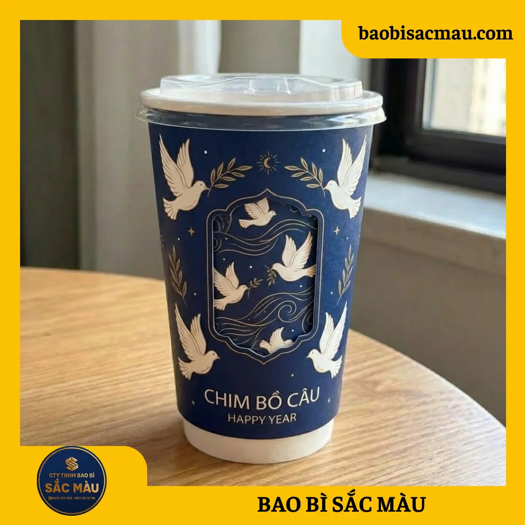 ly giấy xoay nghệ thuật 