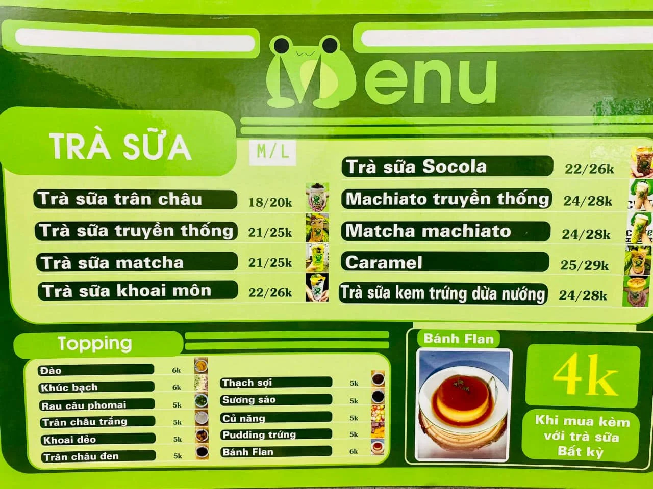 trà sữa Ếch Tea Cần Thơ