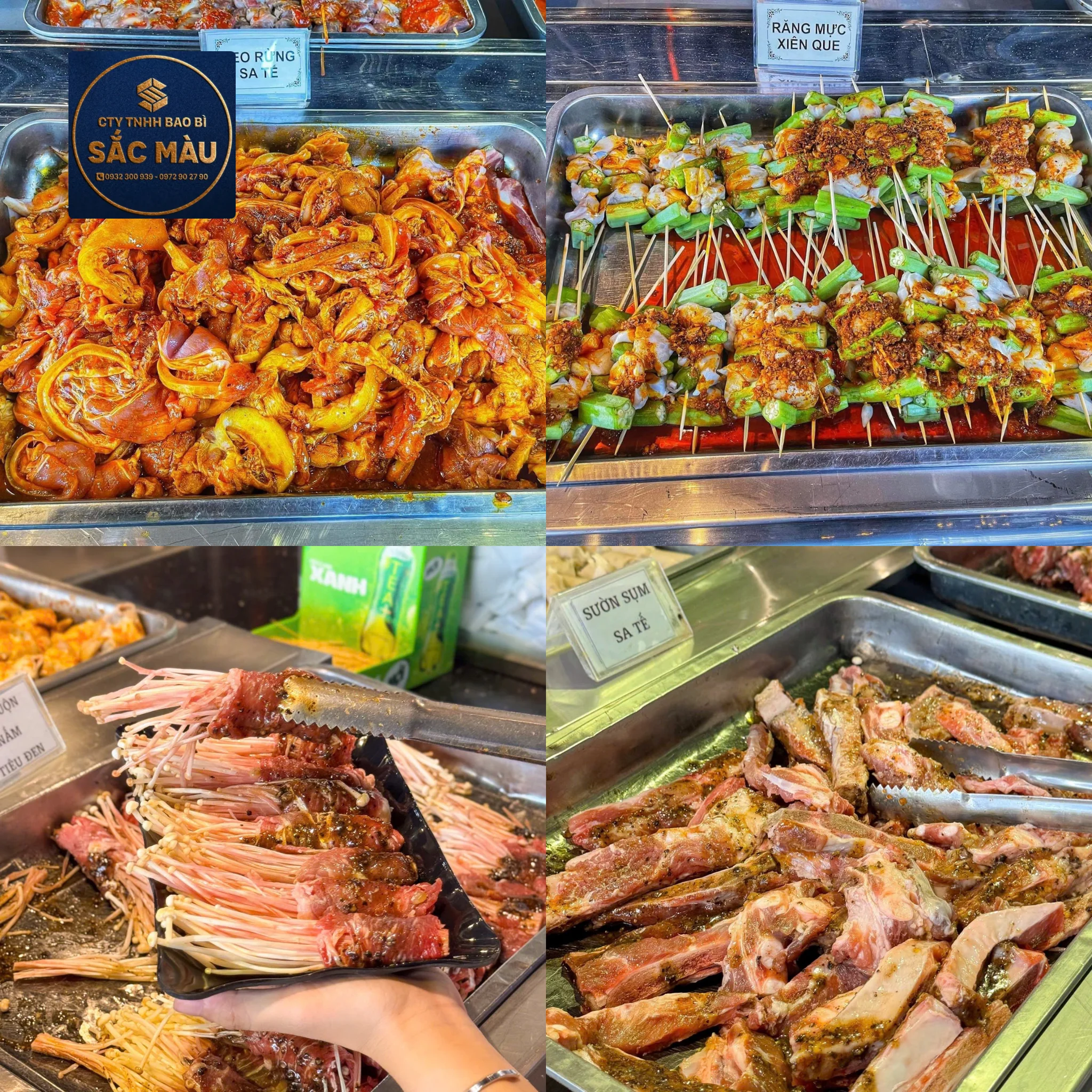 Buffet Cô Ba Còi trở thành điểm đến quen thuộc của nhiều nhóm bạn, gia đình đông người