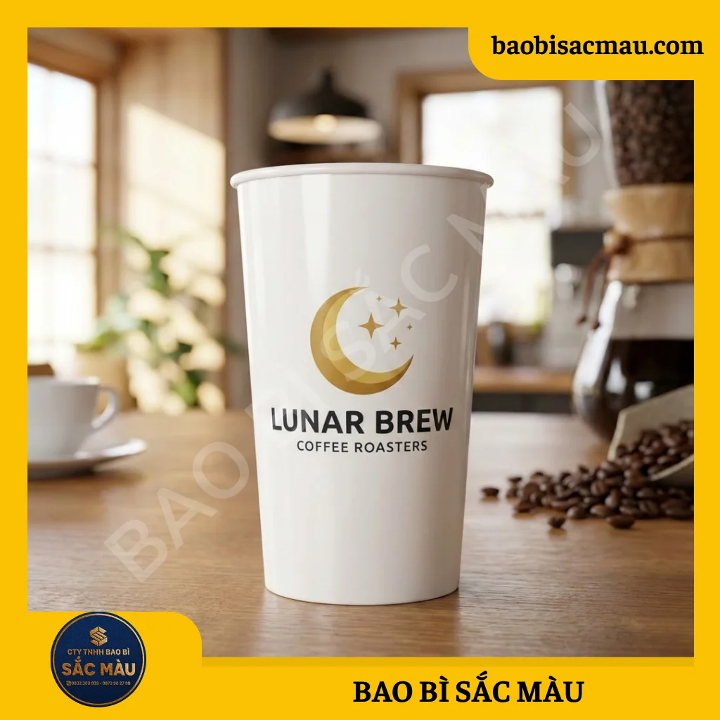 In ly giấy, in cốc giấy theo yêu cầu, giá sỉ, giao nhanh