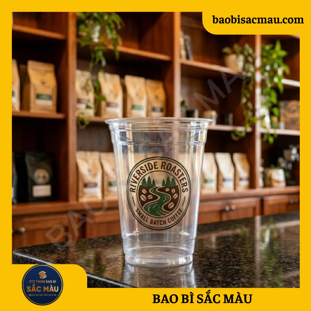 In ly nhựa/ In cốc nhựa dùng 1 lần, giá rẻ, nhiều màu